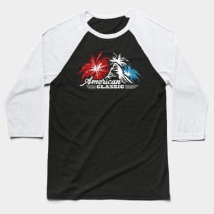 Stars and Slopes Baseball T-Shirt